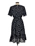 Shein 100% Polyester Polka Dots Black Casual Dress Size L - photo 2