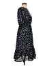 Shein 100% Polyester Polka Dots Black Casual Dress Size L - photo 4