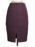 Express Solid Burgundy Formal Skirt Size 00 - photo 2