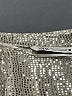 Zara Metallic Silver Cocktail Dress Size XS - photo 7