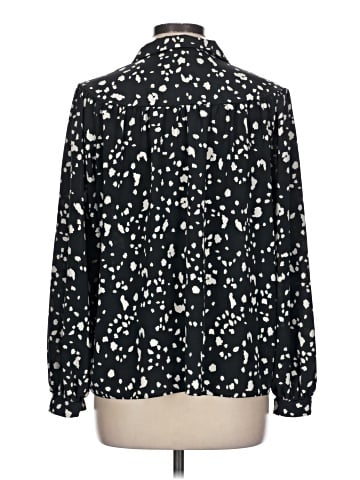 Topshop Long Sleeve Blouse (view 2)
