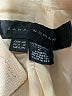 Zara 100% Rayon Ivory Blazer Size 4 - photo 6