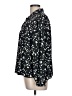 Topshop Polka Dots Black Long Sleeve Blouse Size 10 - photo 5
