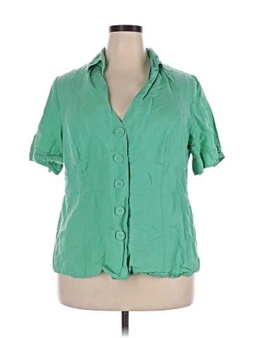 Lane Bryant Short Sleeve Blouse (view 1)