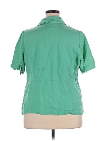 Lane Bryant Short Sleeve Blouse (view 2)