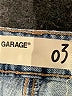 Garage 100% Cotton Blue Denim Shorts Size 3 - photo 3