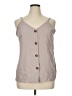 Unbranded Tan Sleeveless Blouse Size XL - photo 1