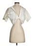 Zara Ivory Short Sleeve Blouse Size S - photo 1