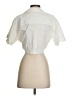 Zara Ivory Short Sleeve Blouse Size S - photo 2