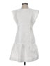 Jade 100% Polyester White Casual Dress Size S - photo 1