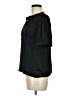 Nine Britton 100% Polyester Black Short Sleeve Blouse Size M - photo 5