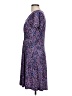Wisp Print Purple Casual Dress Size 10 - photo 5