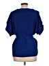 Unbranded Blue Short Sleeve Blouse Size L (estimated) - photo 2