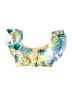 tini bikini Tropical Yellow Swimsuit Top Size S - photo 1
