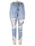 American Eagle Outfitters Tropical Blue Jeans Size 18 - photo 1