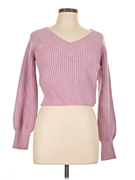 Happily Grey Pullover Sweater (view 1)