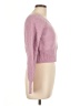 Happily Grey Pink Pullover Sweater Size L - photo 4
