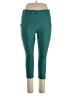 Yogalicious Teal Active Pants Size 2X - photo 1