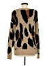 Evereve 100% Nylon Animal Print Brown Pullover Sweater Size M - photo 2