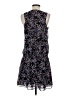 Express 100% Polyester Paisley Black Casual Dress Size S - photo 2