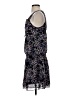 Express 100% Polyester Paisley Black Casual Dress Size S - photo 5