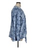 Juicy Couture Blue 3/4 Sleeve Blouse Size XL - photo 4