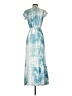 VICI 100% Rayon Tie-dye Blue Cocktail Dress Size S - photo 2