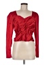 Hutch Red Long Sleeve Blouse Size 6 - photo 1