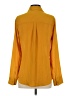 Express 100% Polyester Yellow Long Sleeve Blouse Size S - photo 2