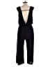 Becca Solid Black Jumpsuit Size L - photo 2