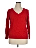 Lane Bryant Red Pullover Sweater Size 16 - photo 1