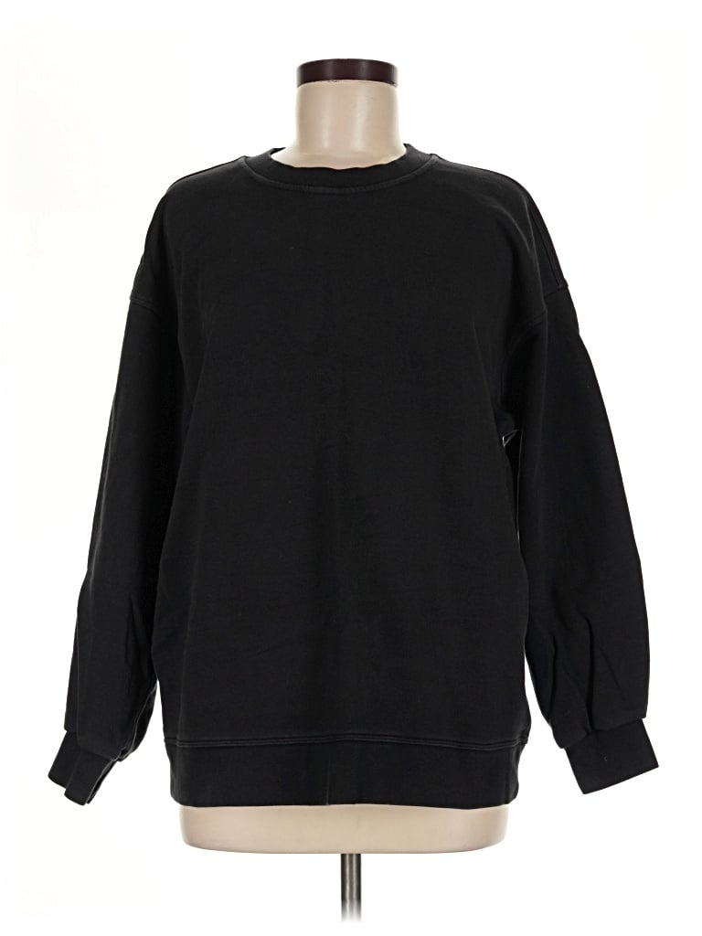 Pre-owned Lululemon Athletica Sweatshirt In Black