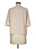 Modern Works Ivory Short Sleeve Blouse Size M - photo 2