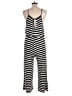 Veveret Stripes Black Jumpsuit Size L - photo 2