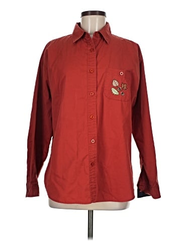 Mountain Lake Long Sleeve Button-Down Shirt (view 1)