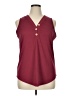 Unbranded Burgundy Sleeveless Blouse Size XL - photo 1