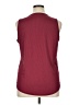 Unbranded Burgundy Sleeveless Blouse Size XL - photo 2