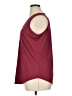 Unbranded Burgundy Sleeveless Blouse Size XL - photo 5