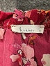 Les Amis 100% Polyester Floral Burgundy Long Sleeve Blouse Size M - photo 7