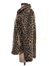 Abercrombie & Fitch 100% Polyester Animal Print Brown Pullover Sweater Size XXS - photo 5