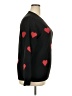 Unbranded Hearts Black Pullover Sweater Size XXL - photo 4