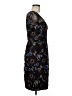 MIKAEL AGHAL 100% Polyester Paisley Black Cocktail Dress Size 6 - photo 4