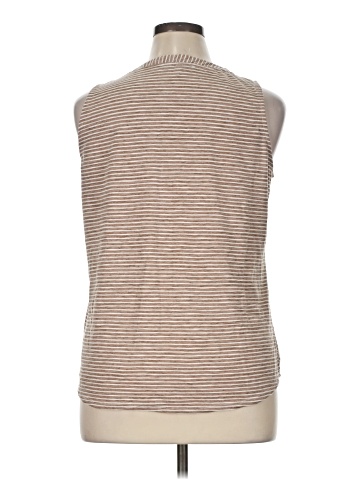 Rose + Olive Sleeveless Blouse (view 2)