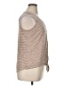 Rose + Olive Brown Sleeveless Blouse Size XL - photo 4
