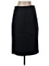 Ann Taylor Solid Black Denim Skirt Size 2 - photo 1