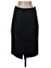 Ann Taylor Solid Black Denim Skirt Size 2 - photo 2