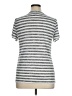 Bobeau Stripes Gray Short Sleeve T-Shirt Size XL - photo 2