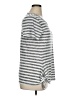 Bobeau Stripes Gray Short Sleeve T-Shirt Size XL - photo 4
