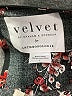Velvet 100% Viscose Hearts Black Jumpsuit Size L - photo 4