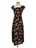 Amuse Society 100% Polyester Floral Black Casual Dress Size S - photo 1